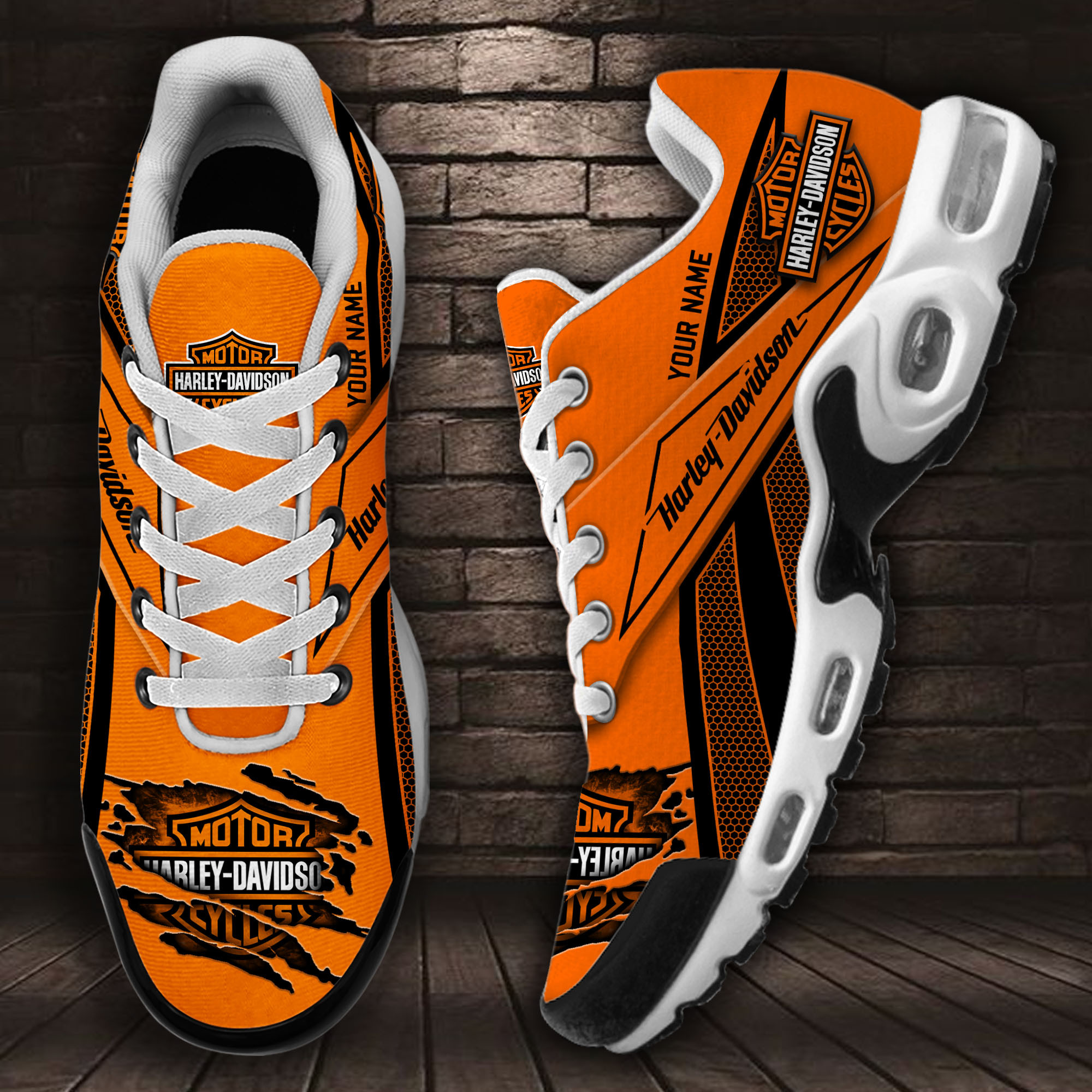 JWFancy Harley-Davidson TN Shoes Sneakers For Men And Women