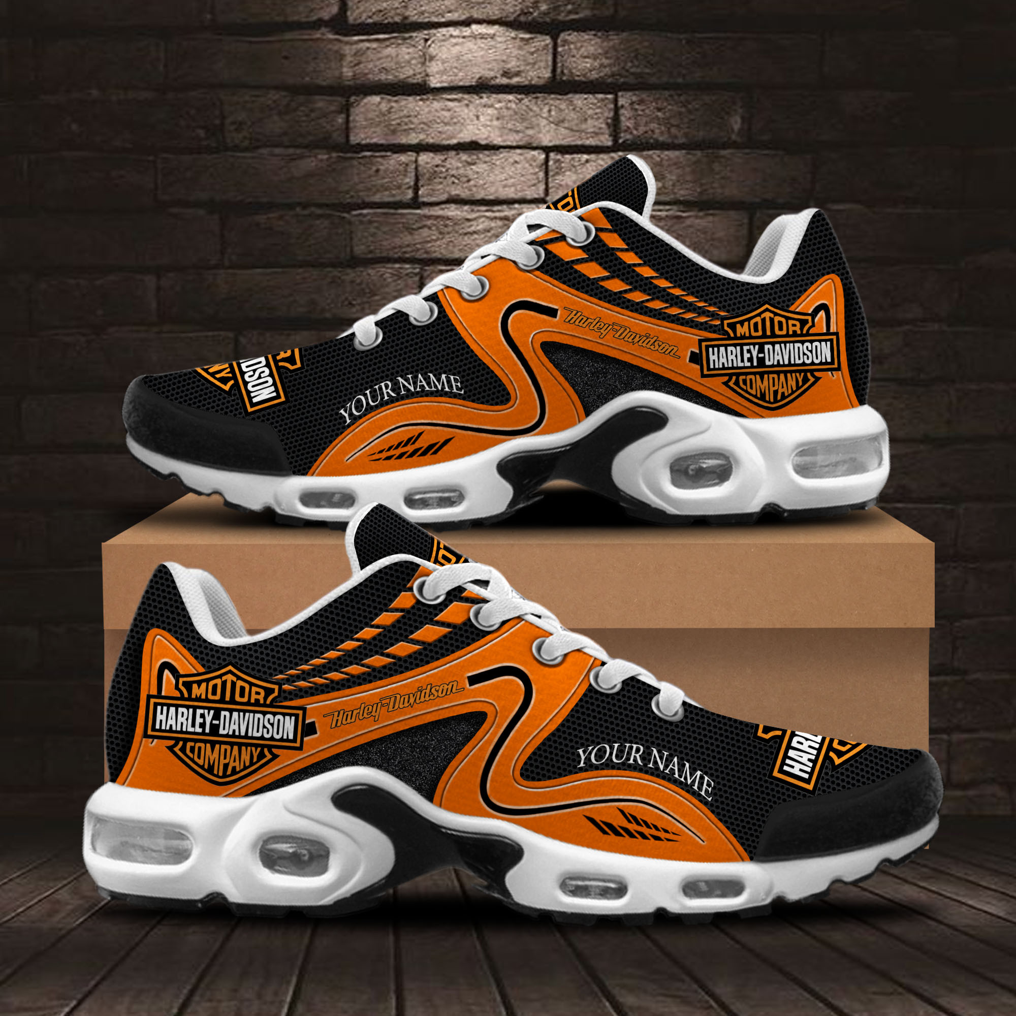 JWFancy Harley-Davidson TN Shoes Sneakers For Men And Women