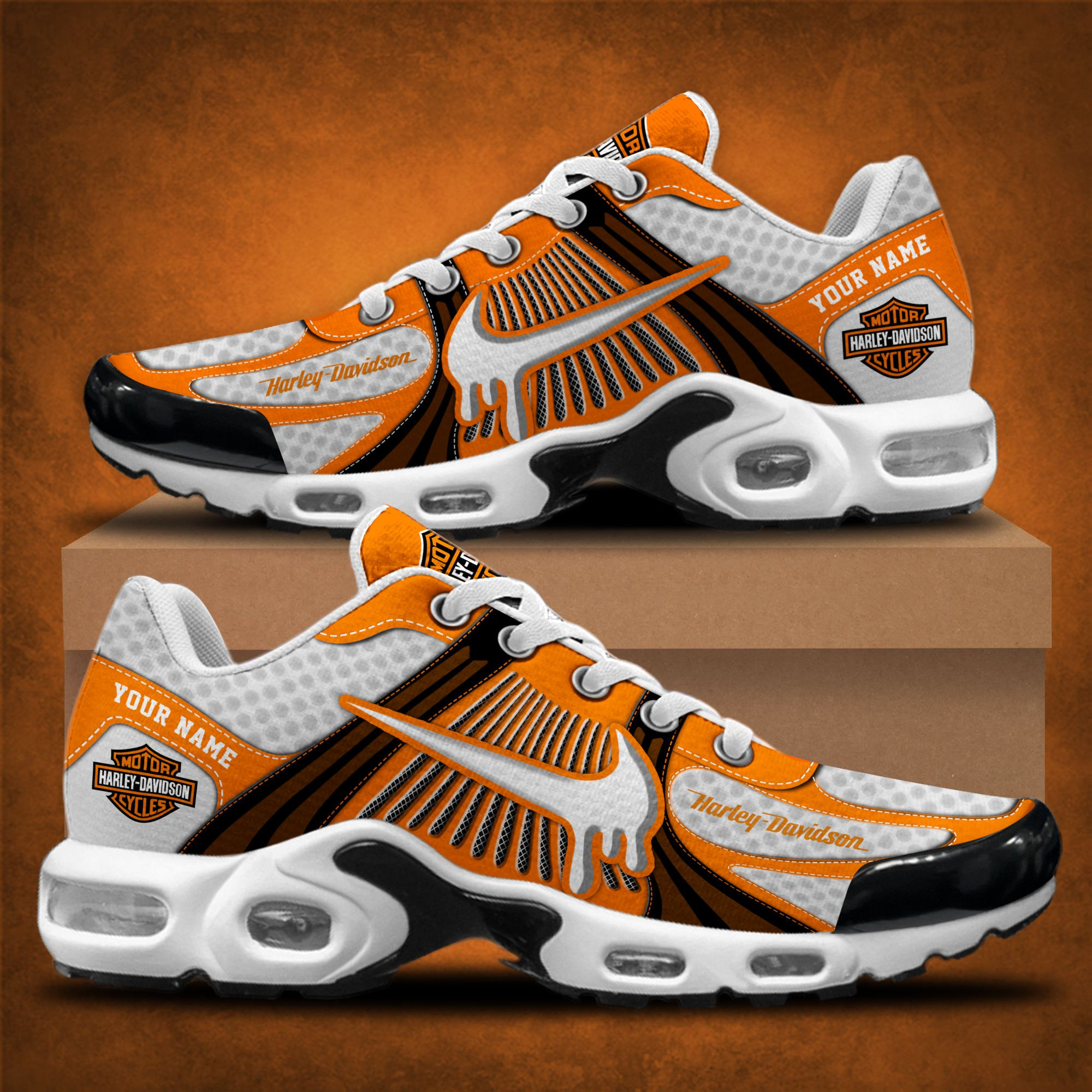 JWFancy Harley-Davidson TN Shoes Sneakers For Men And Women