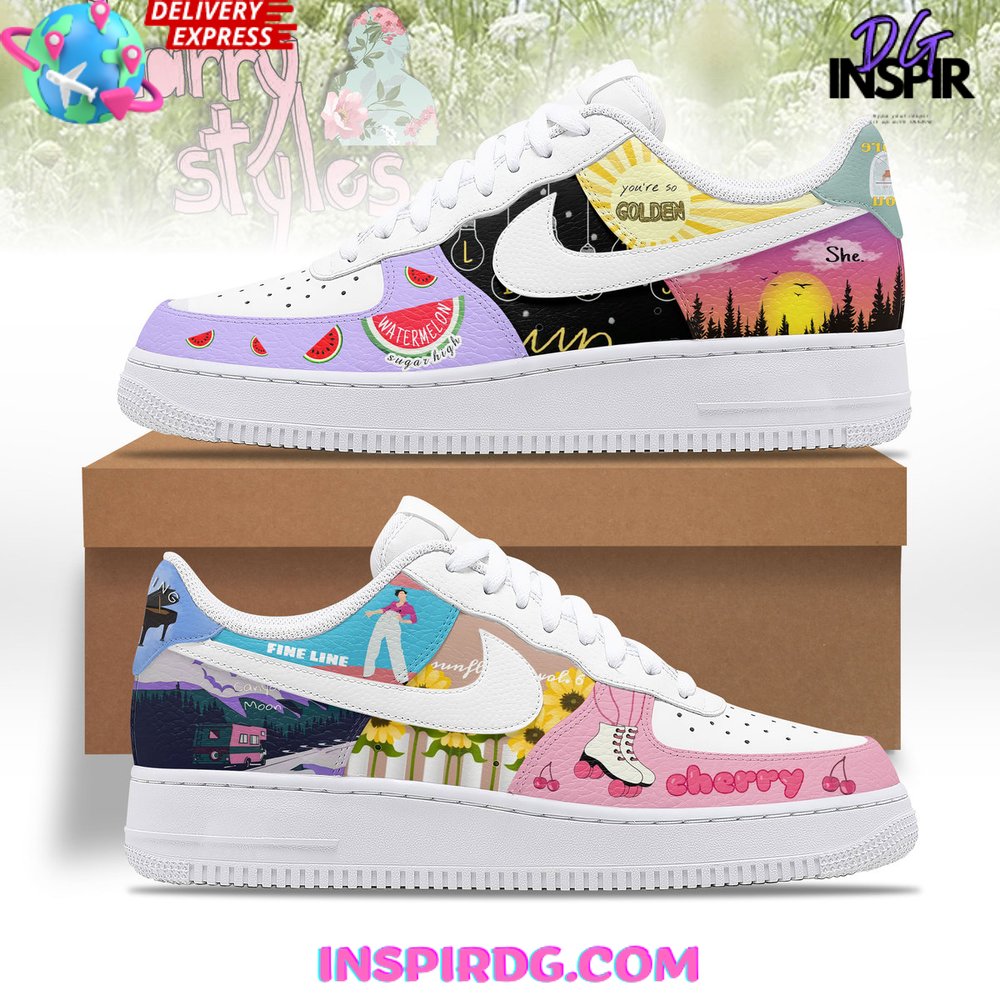 JWFancy Harry Styles Air Low-Top Sneakers Shoes For Men And Women