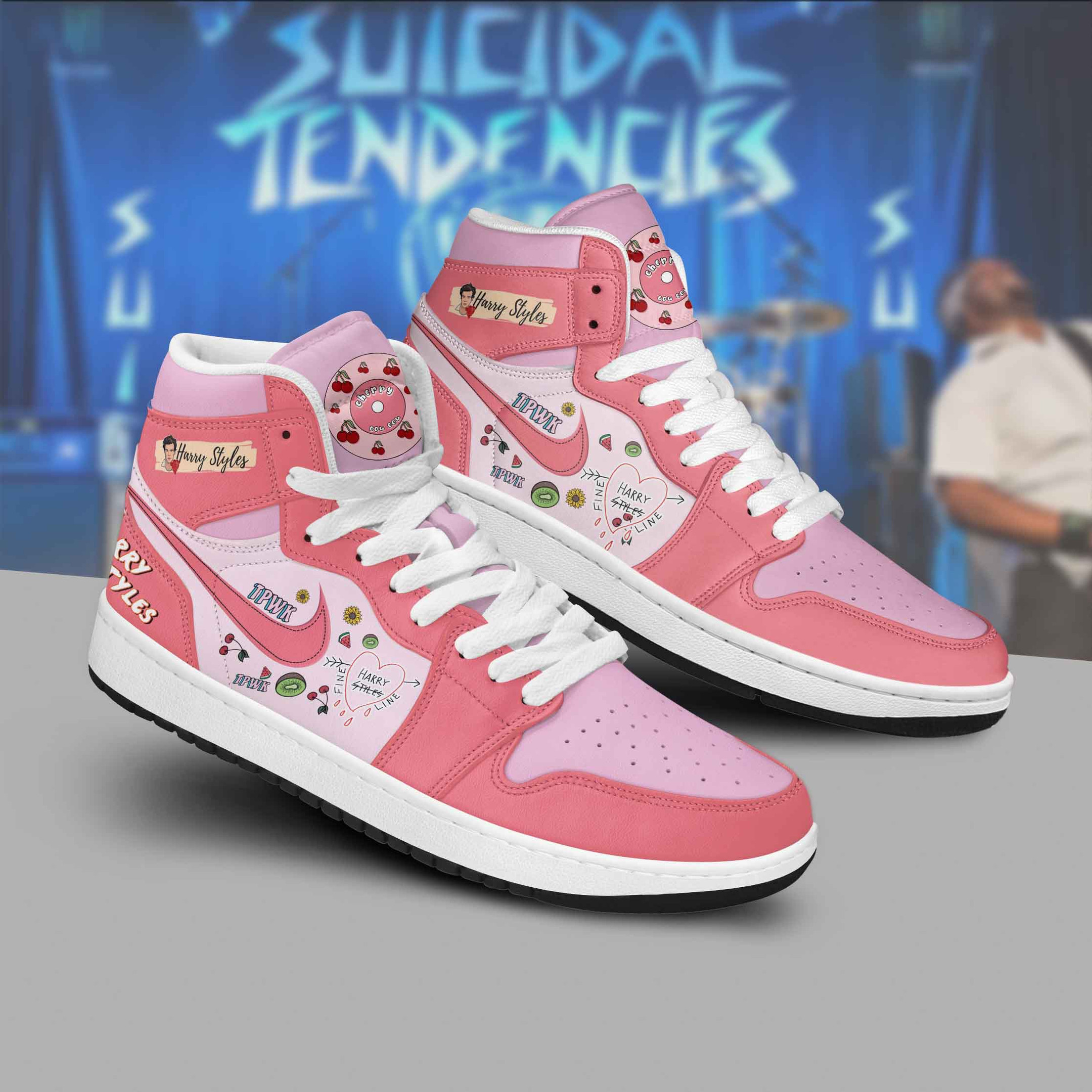 JWFancy Harry Styles AJ1 High Sneakers Shoes For Men And Women