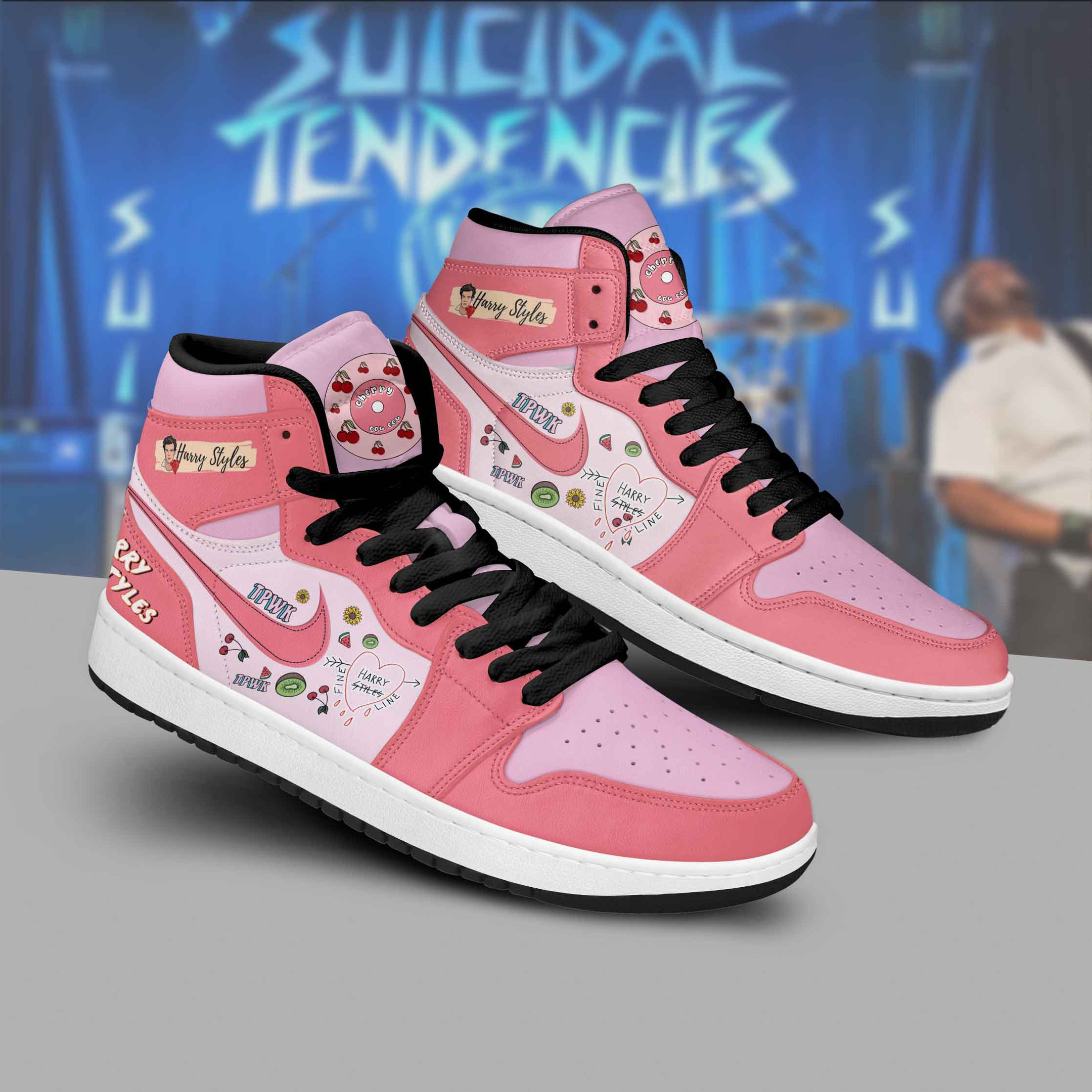 JWFancy Harry Styles AJ1 High Sneakers Shoes For Men And Women