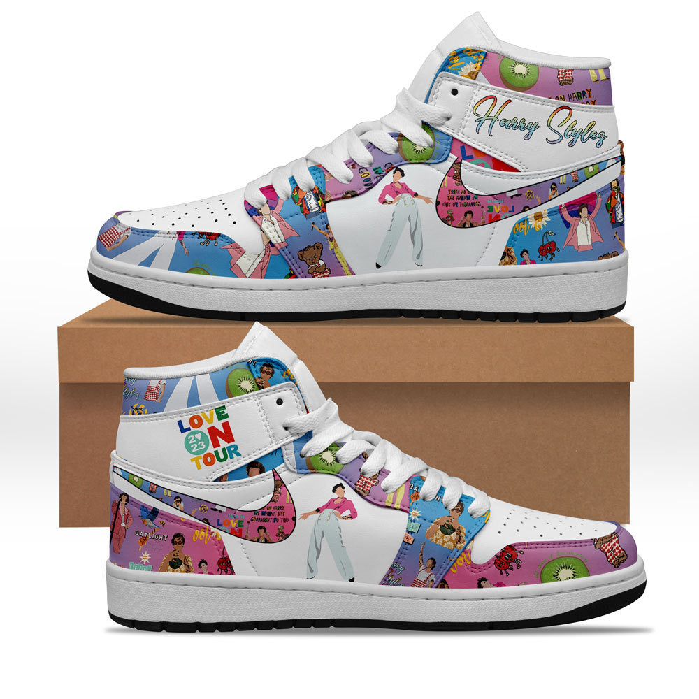 JWFancy Harry Styles AJ1 High Sneakers Shoes For Men And Women