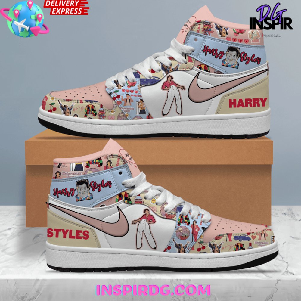 JWFancy Harry Styles AJ1 High Sneakers Shoes For Men And Women