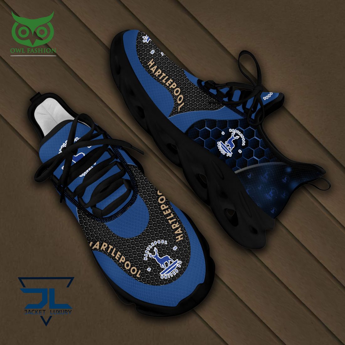 JWFancy Hartlepool United Max Soul Shoes Sneakers For Men And Women