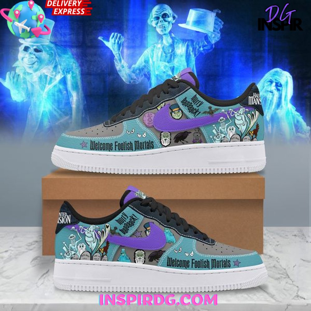 JWFancy Haunted Mansion Air Low-Top Sneakers Shoes For Men And Women