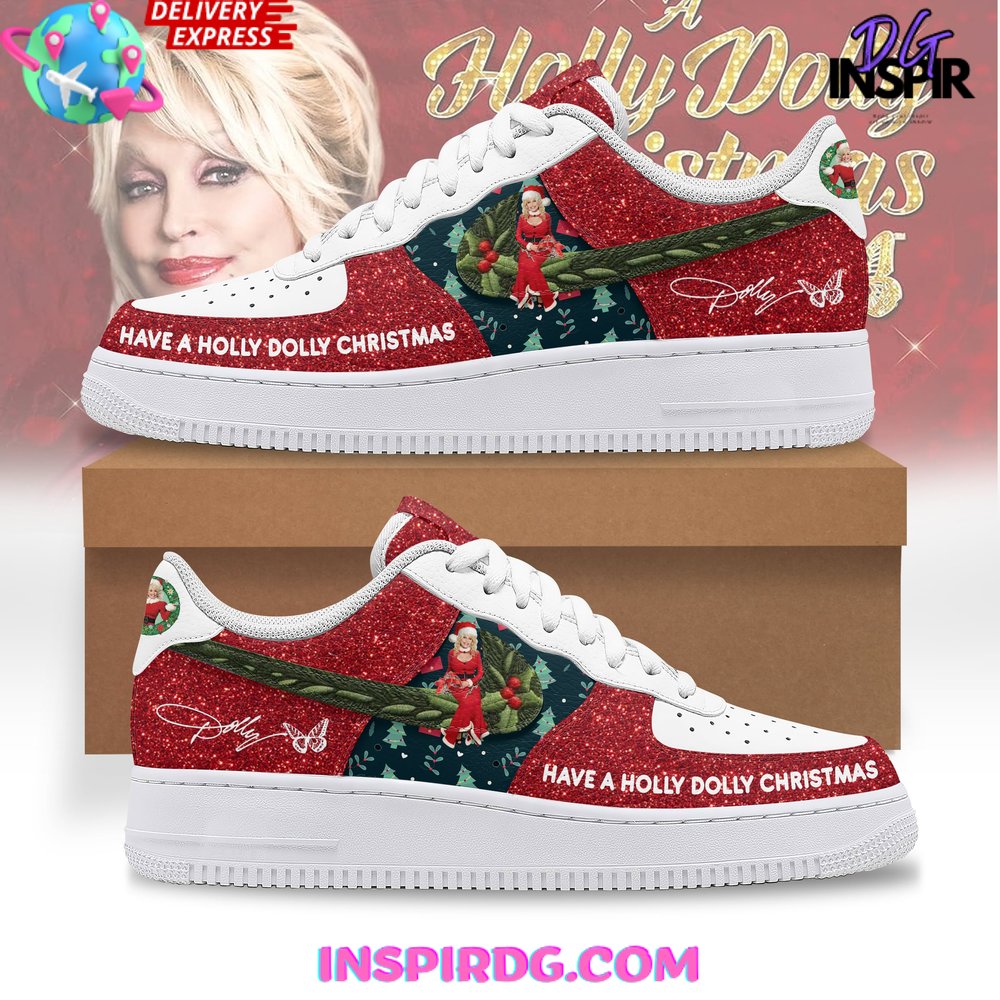JWFancy Have A Holly Dolly Air Low-Top Sneakers Shoes For Men And Women