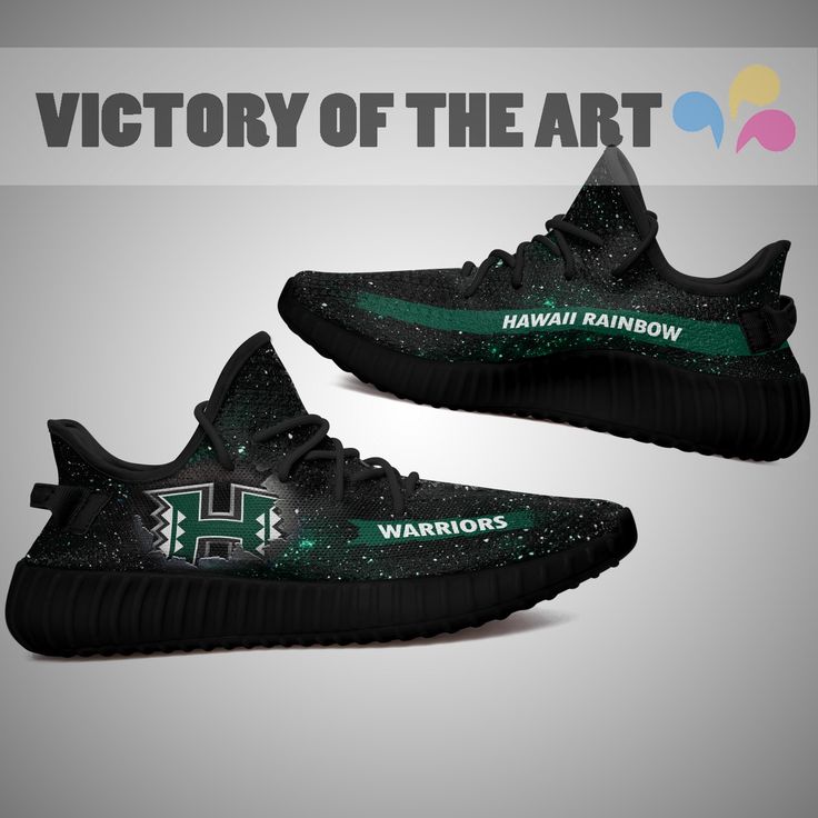 JWFancy Hawaii Rainbow Warriors Yeezy Boost Shoes For Men And Women