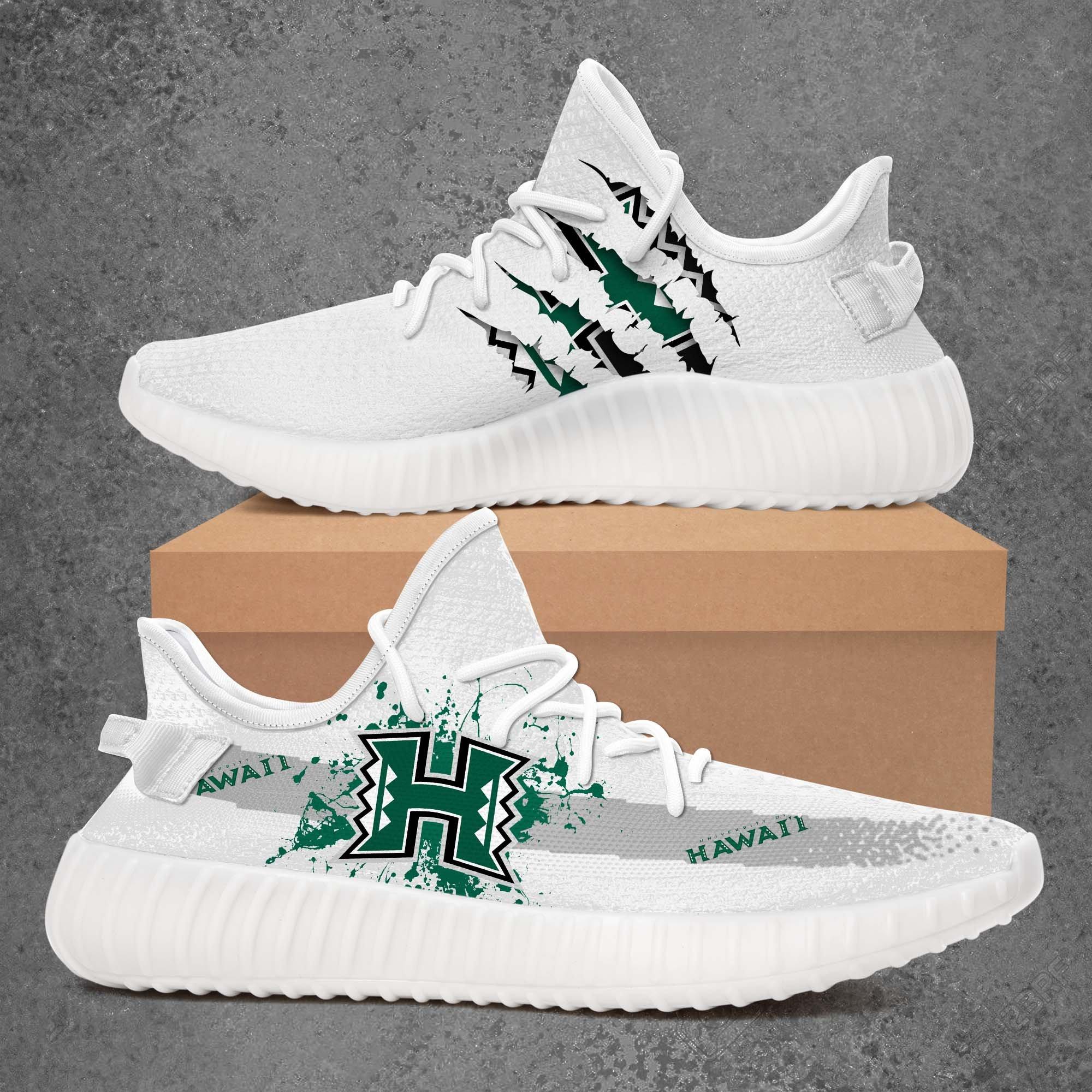 JWFancy Hawaii Rainbow Warriors Yeezy Boost Shoes For Men And Women