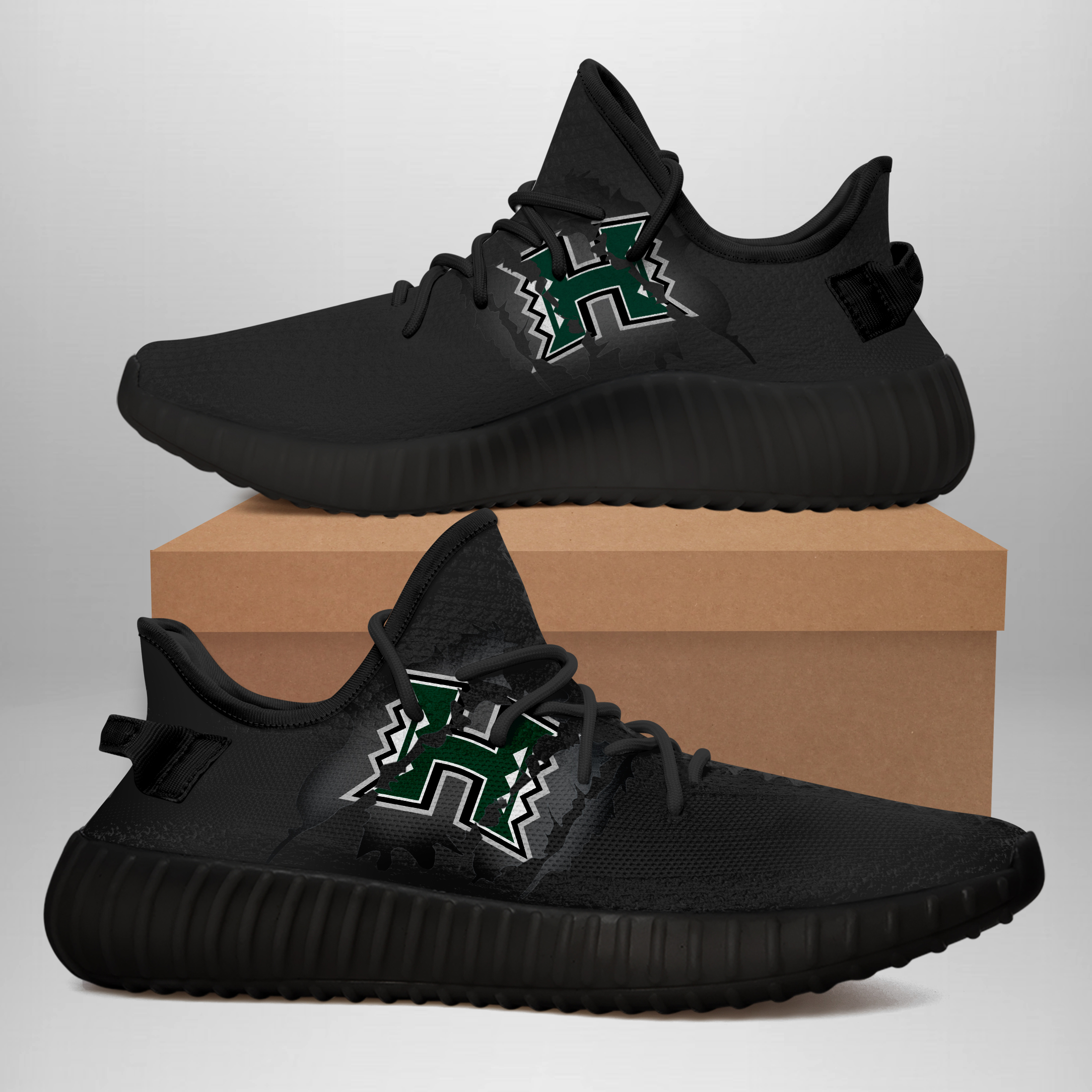 JWFancy Hawaii Warriors Yeezy Boost Shoes For Men And Women