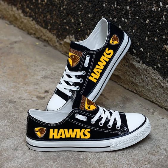JWFancy Hawthorn Hawks Low Top Canvas Sneakers Shoes For Men And Women