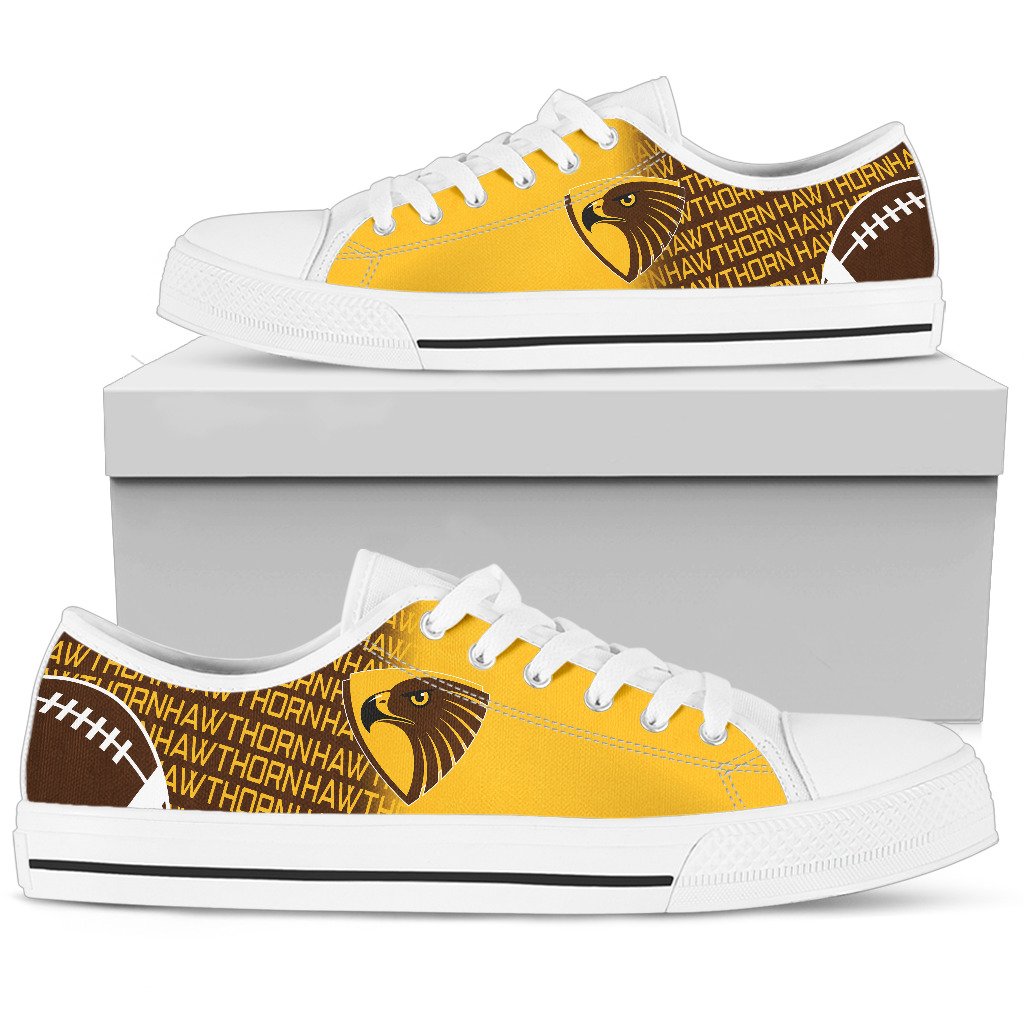 JWFancy Hawthorn Hawks Low Top Canvas Sneakers Shoes For Men And Women
