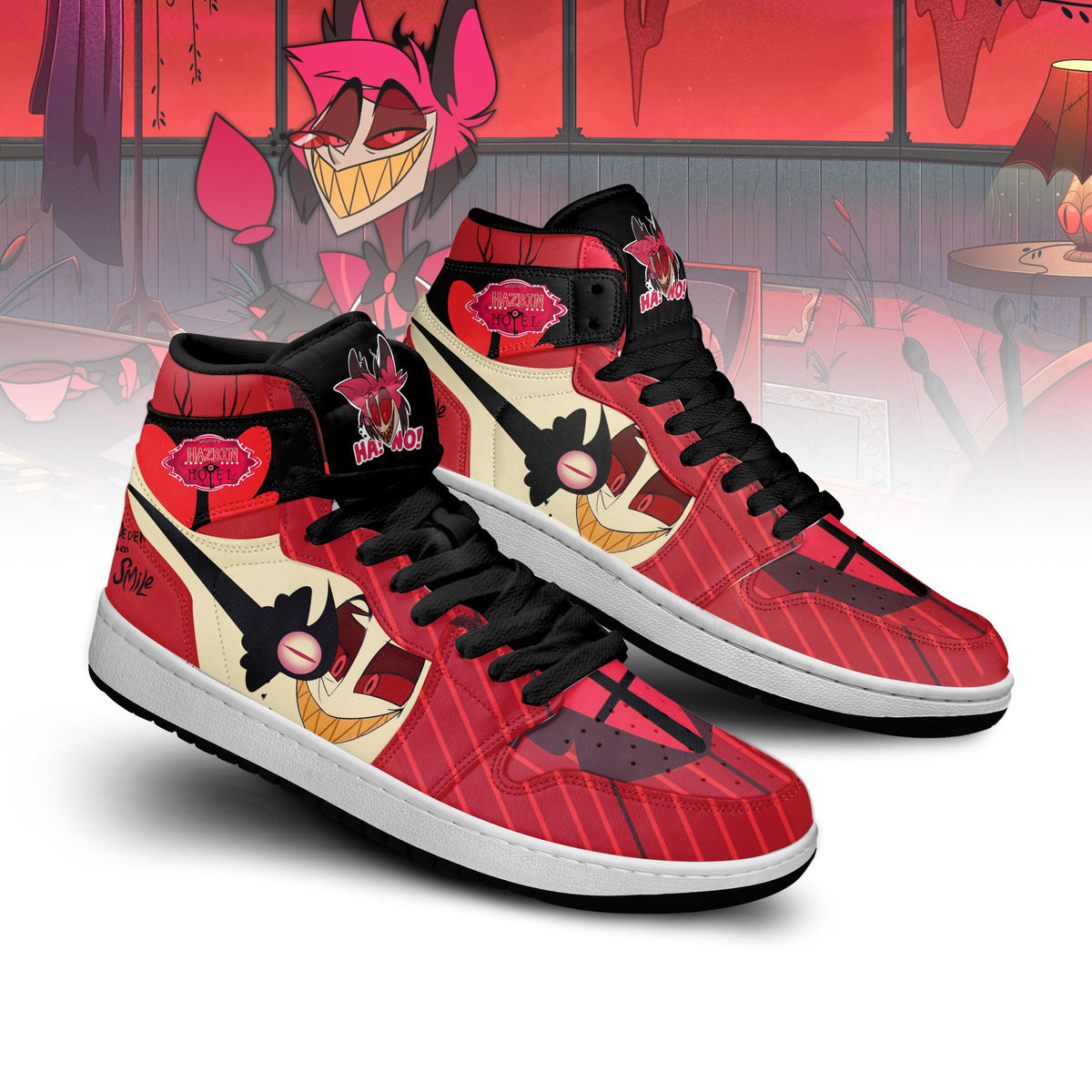 JWFancy Hazbin Hotel AJ1 High Sneakers Shoes For Men And Women