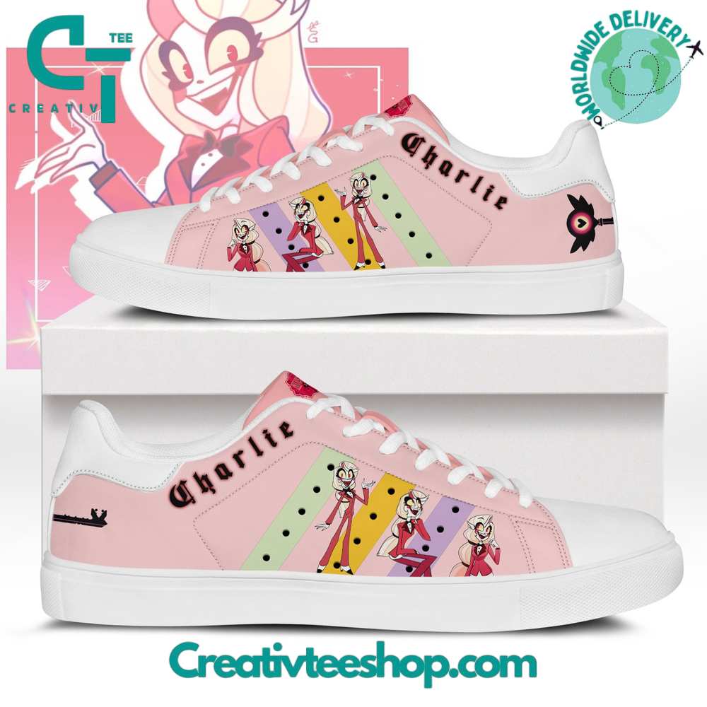 JWFancy Hazbin Hotel Charlie Skate Stan Shoes Sneakes For Men And Women