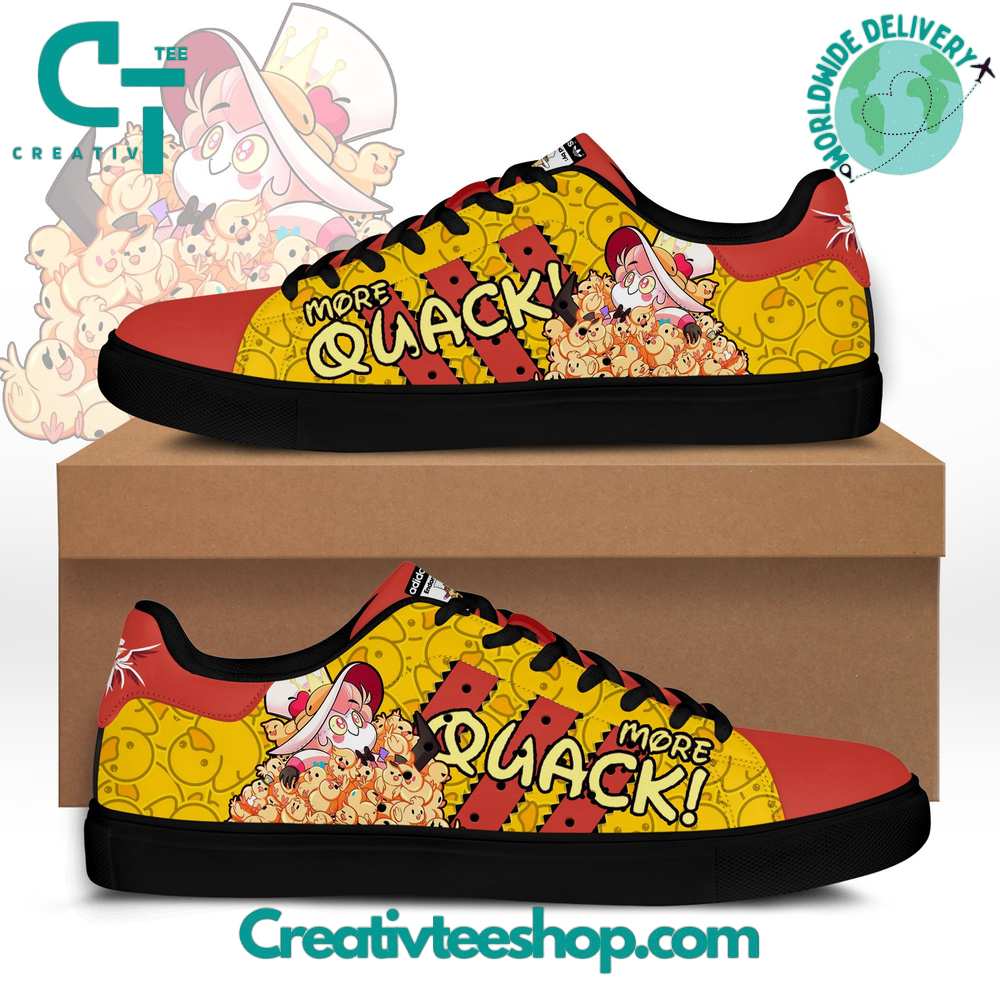 JWFancy Hazbin Hotel More Quack Skate Stan Shoes Sneakes For Men And Women
