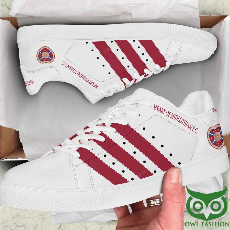 JWFancy Heart of Midlothian F.C. Skate Stan Shoes Sneakes For Men And Women