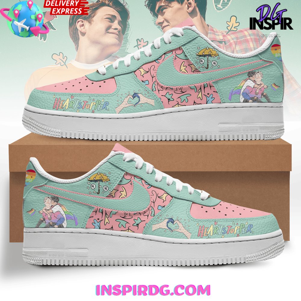 JWFancy Heartstopper Air Low-Top Sneakers Shoes For Men And Women