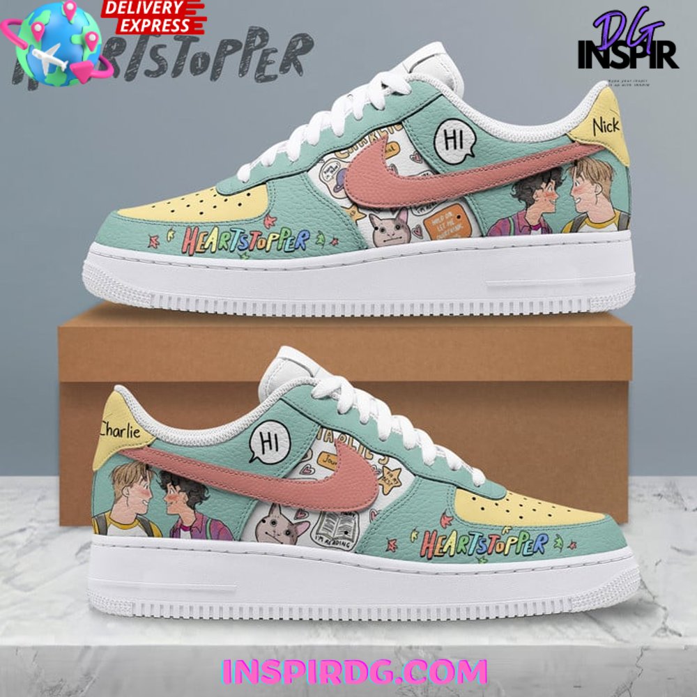 JWFancy Heartstopper Air Low-Top Sneakers Shoes For Men And Women