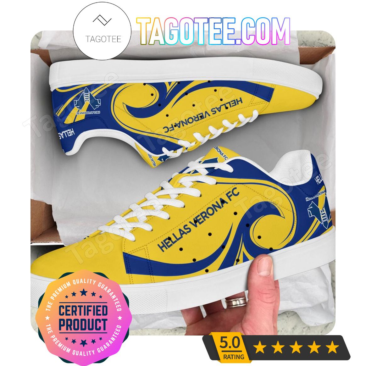 JWFancy Hellas Verona FC Skate Stan Shoes Sneakes For Men And Women