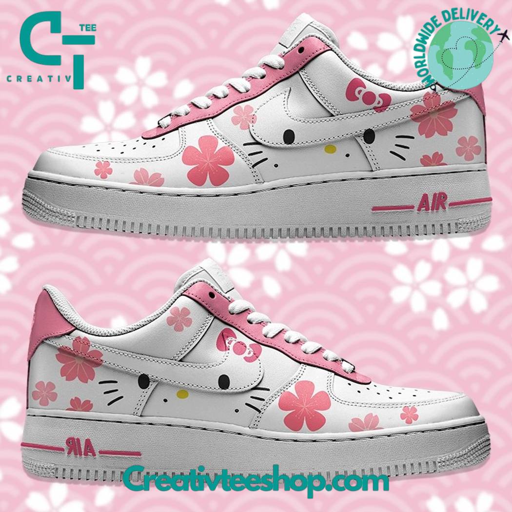 JWFancy Hello Kitty Air Low-Top Sneakers Shoes For Men And Women