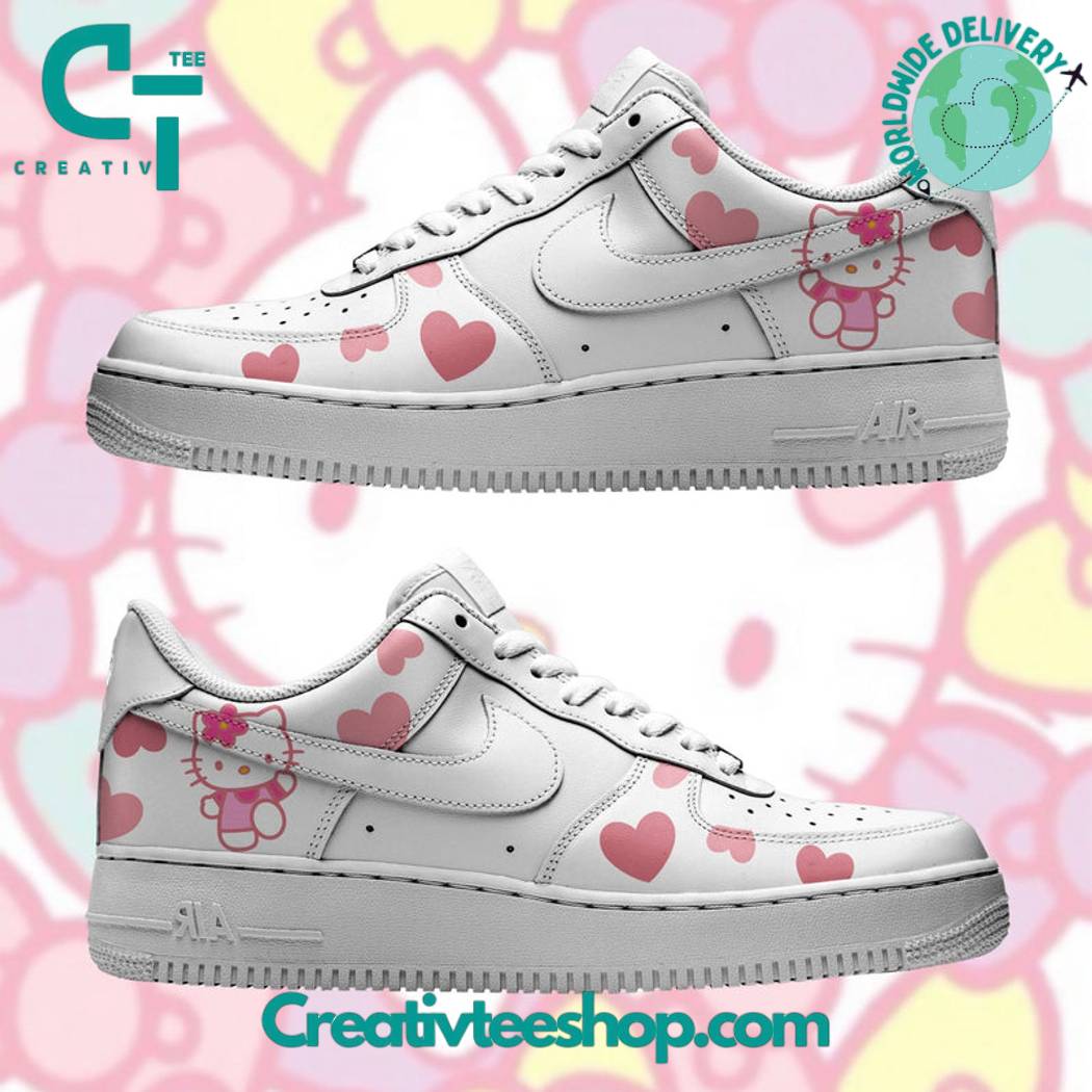 JWFancy Hello Kitty Air Low-Top Sneakers Shoes For Men And Women