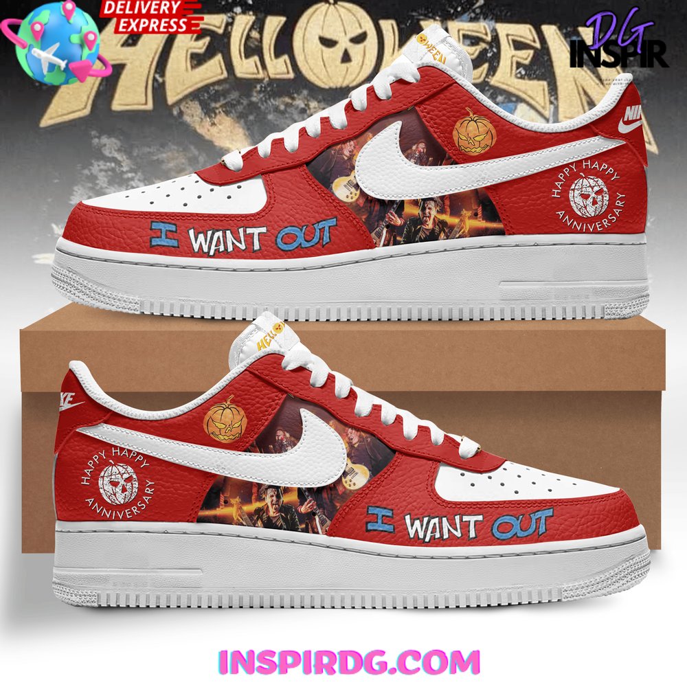 JWFancy Helloween I Want Out Air Low-Top Sneakers Shoes For Men And Women