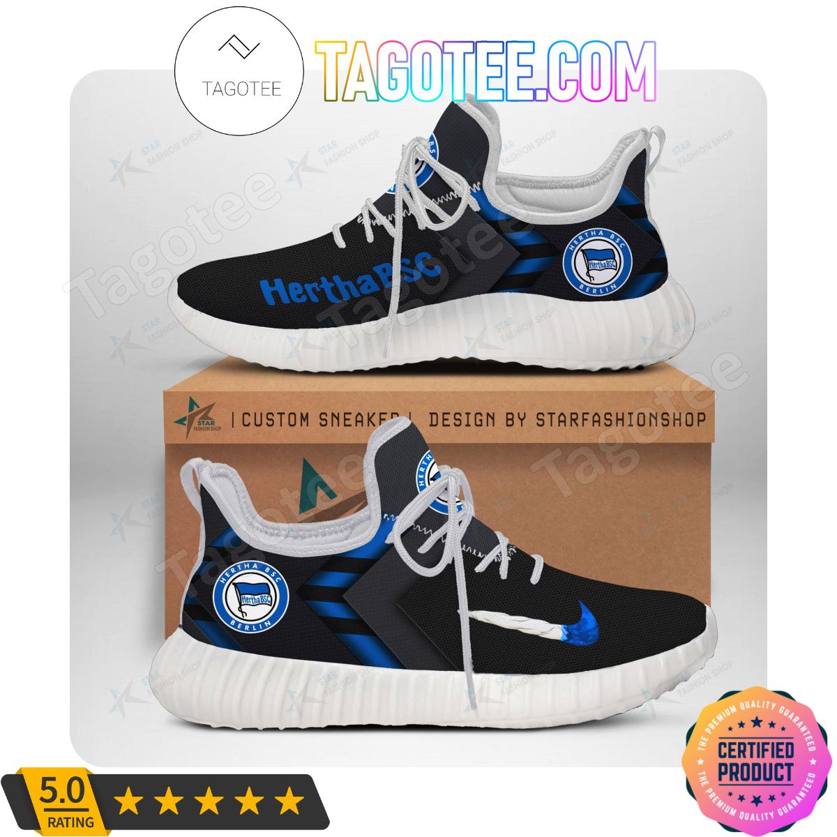 JWFancy Hertha BSC Reze Sneakers Shoes For Men And Women