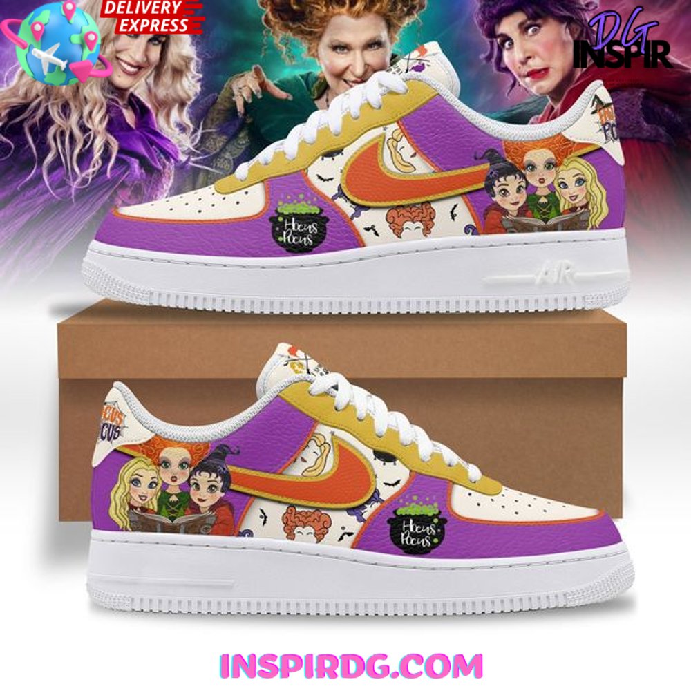 JWFancy Hocus Pocus Air Low-Top Sneakers Shoes For Men And Women
