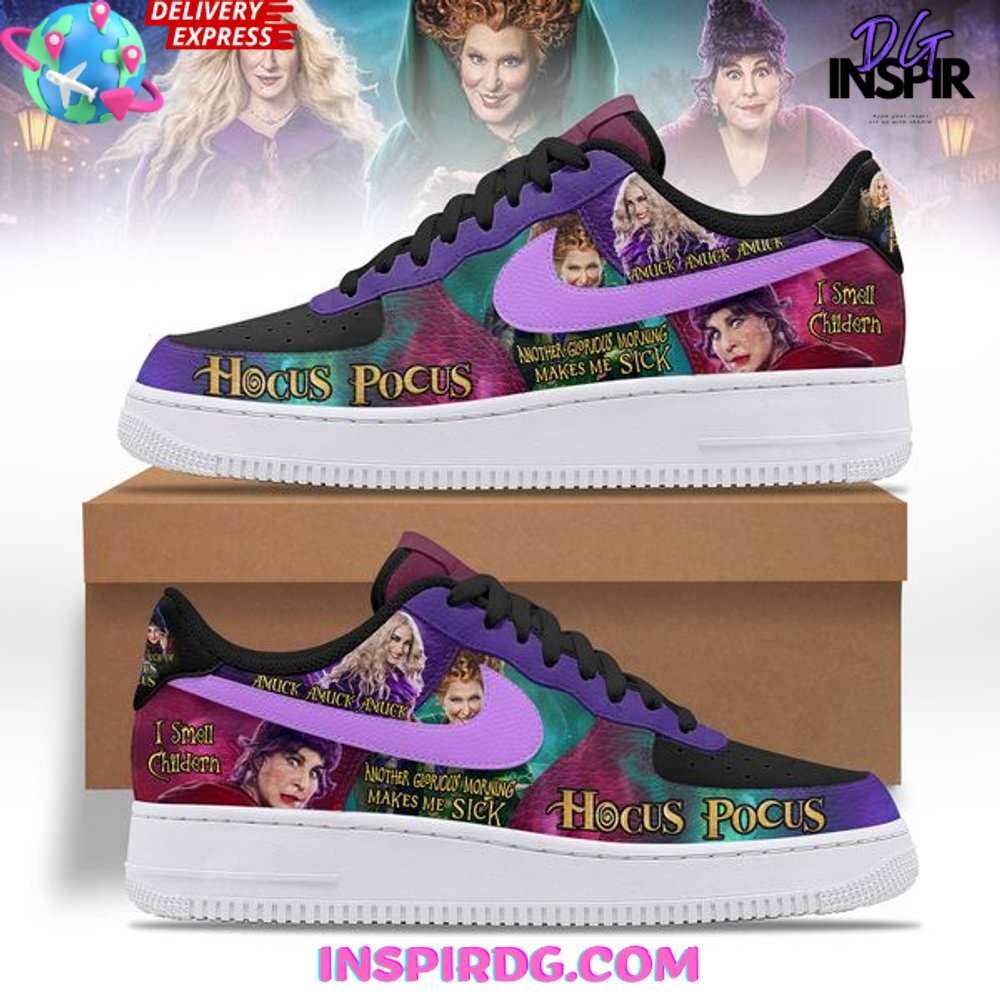 JWFancy Hocus Pocus Air Low-Top Sneakers Shoes For Men And Women
