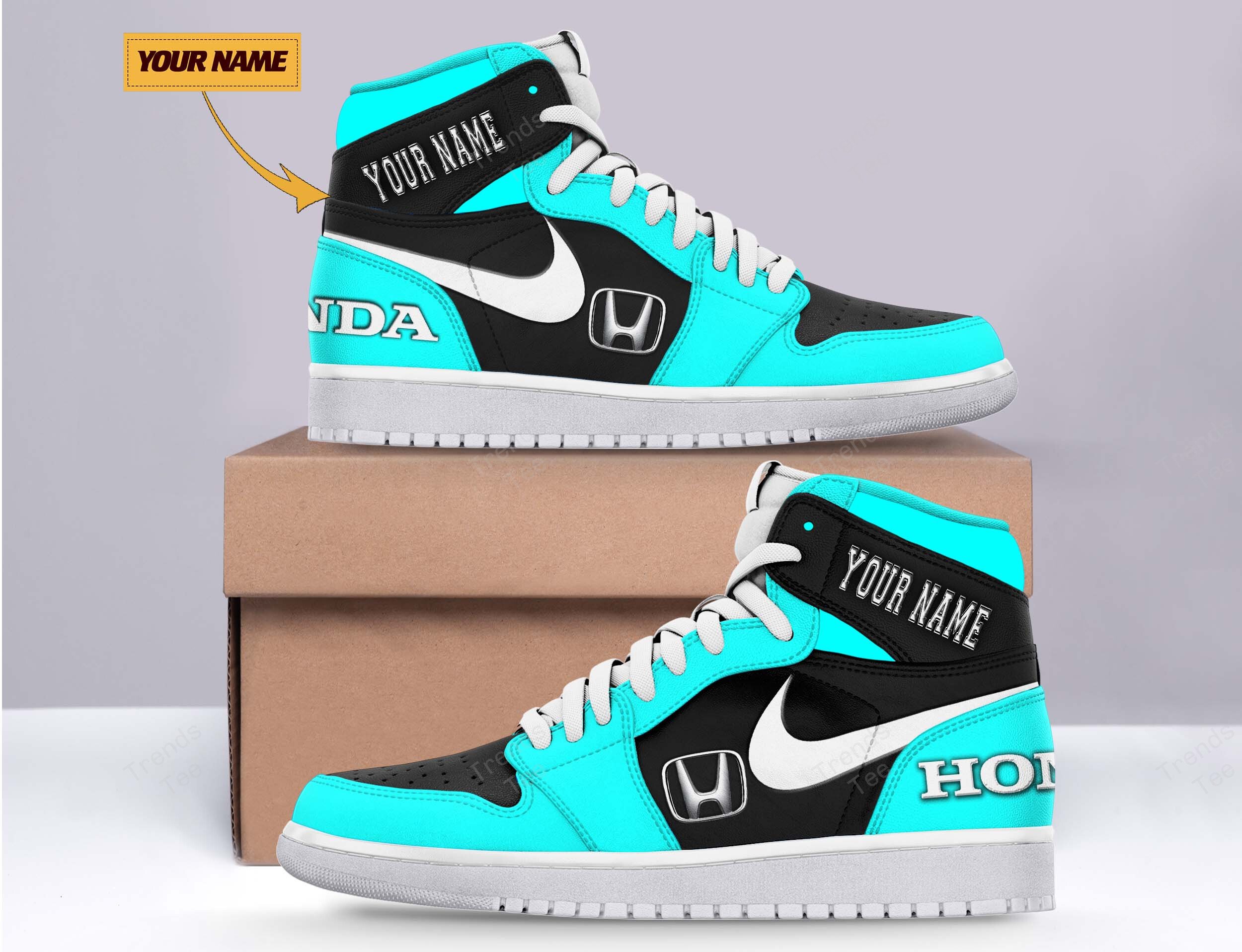 JWFancy Honda AJ1 High Sneakers Shoes For Men And Women