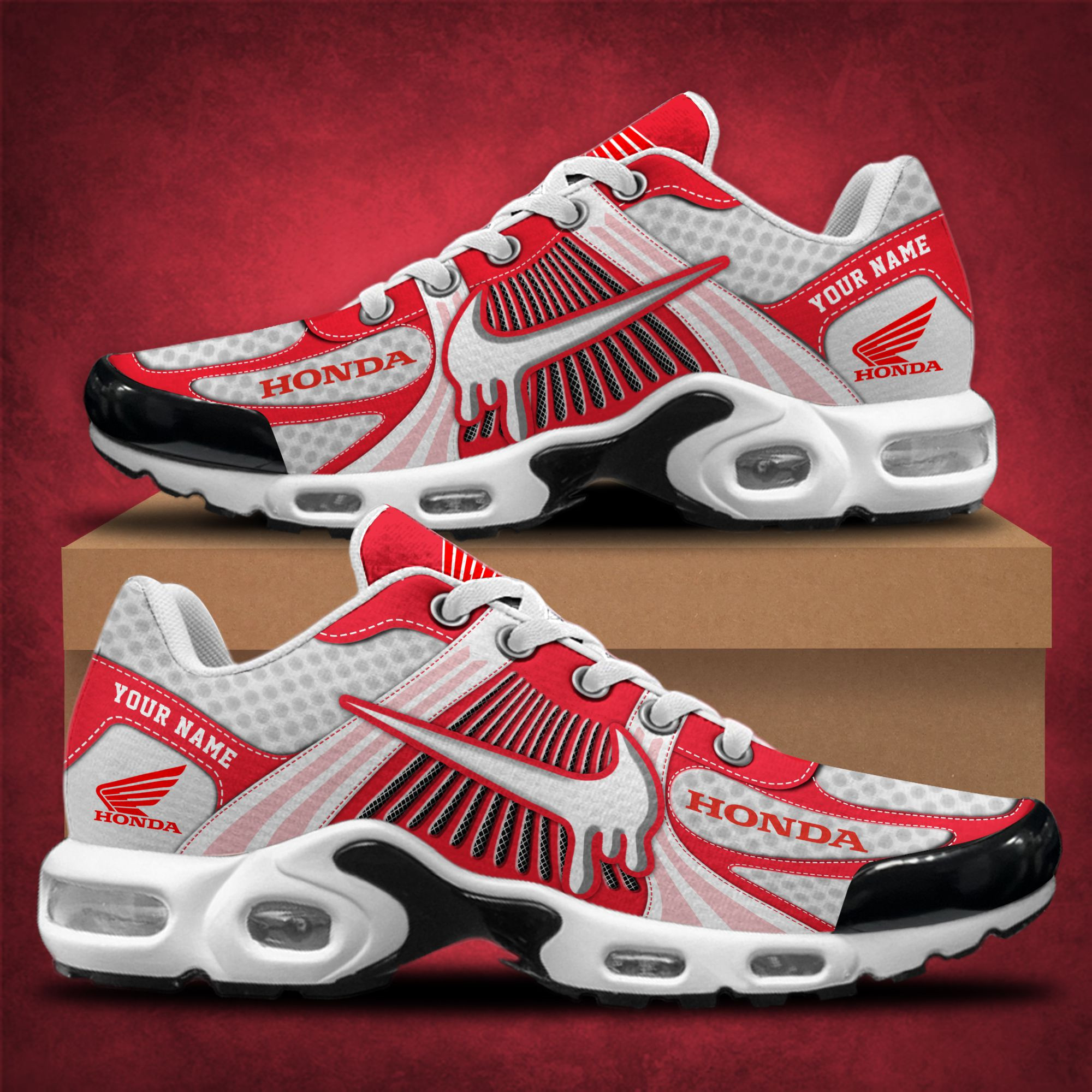 JWFancy Honda Motorcycle TN Shoes Sneakers For Men And Women