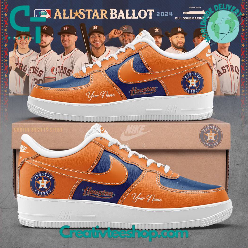 JWFancy Houston Astros Air Low-Top Sneakers Shoes For Men And Women