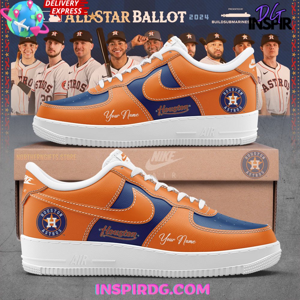 JWFancy Houston Astros Air Low-Top Sneakers Shoes For Men And Women