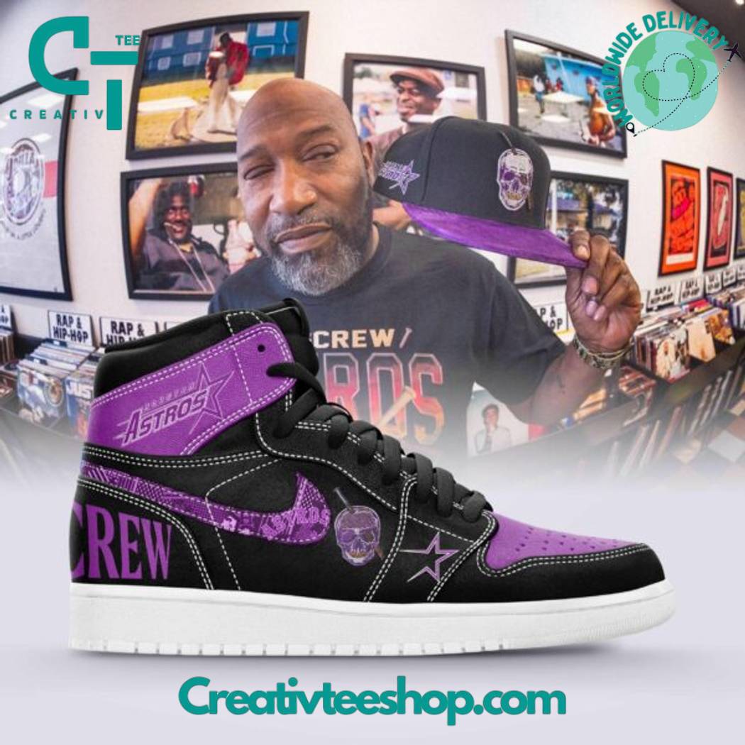 JWFancy Houston Astros AJ1 High Sneakers Shoes For Men And Women
