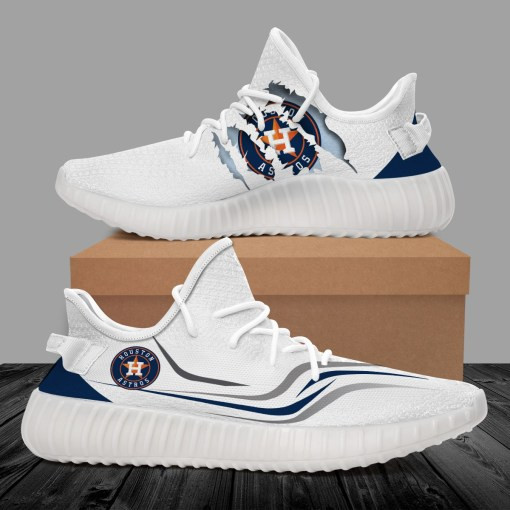 JWFancy Houston Astros Yeezy Boost Shoes For Men And Women