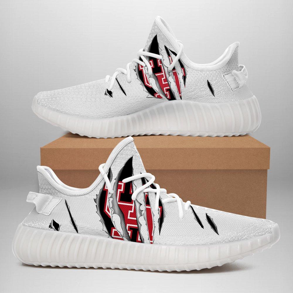 JWFancy Houston Cougars Yeezy Boost Shoes For Men And Women
