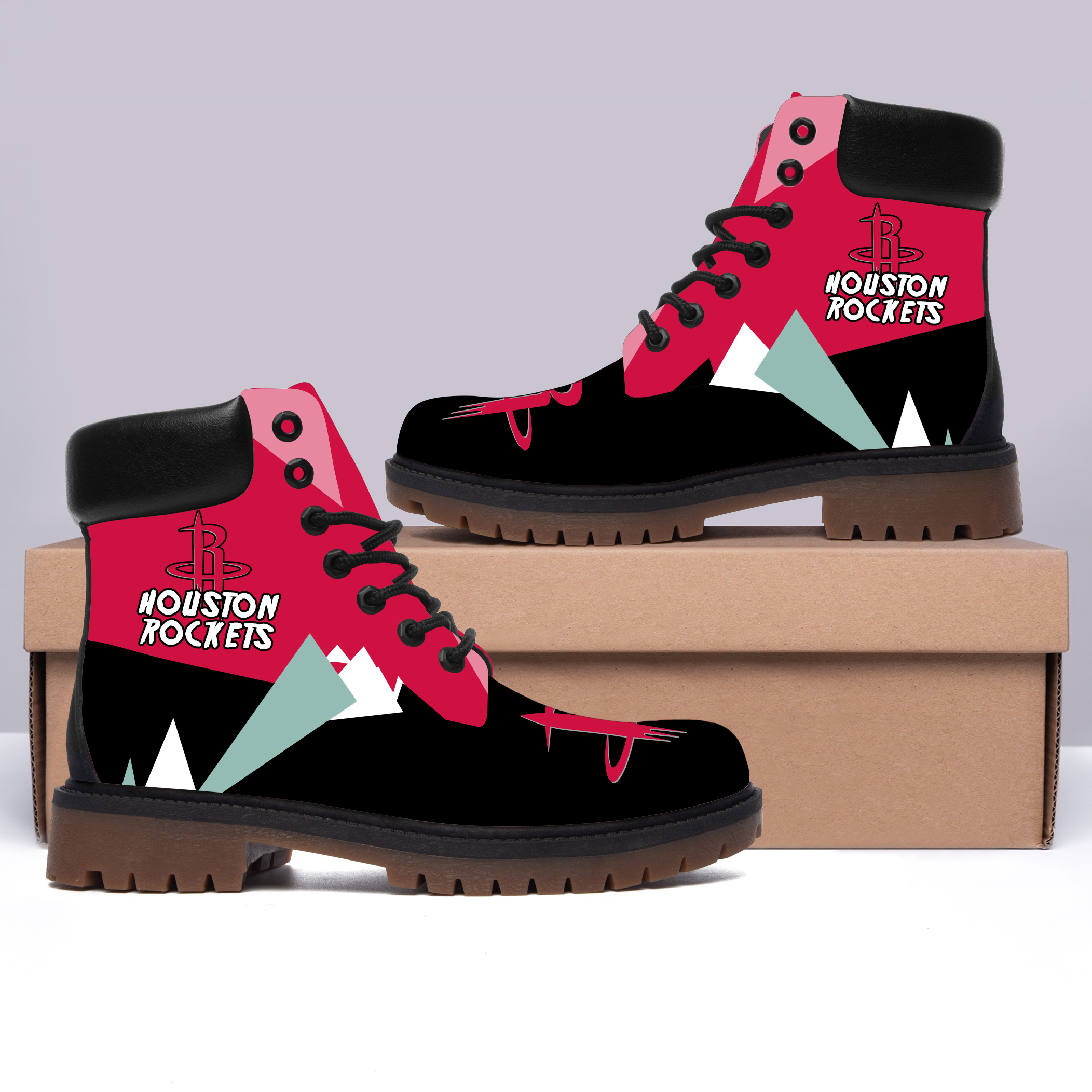 JWFancy Houston Rockets Boots Shoes For Men And Women