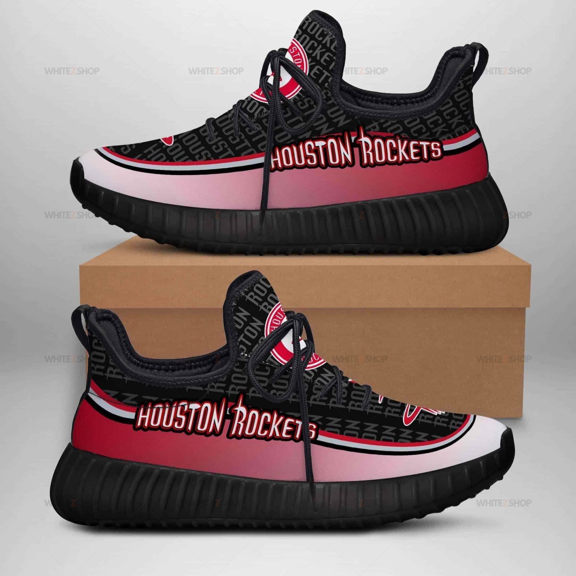 JWFancy Houston Rockets Reze Sneakers Shoes For Men And Women
