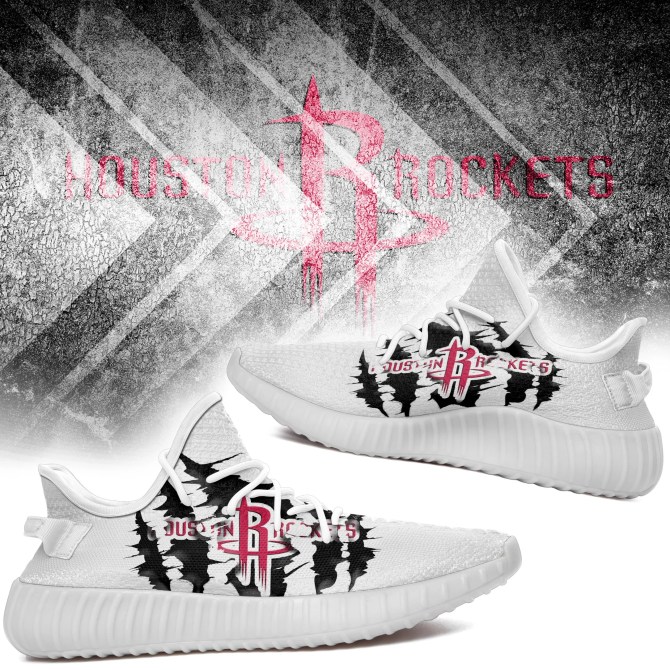 JWFancy Houston Rockets Yeezy Boost Shoes For Men And Women