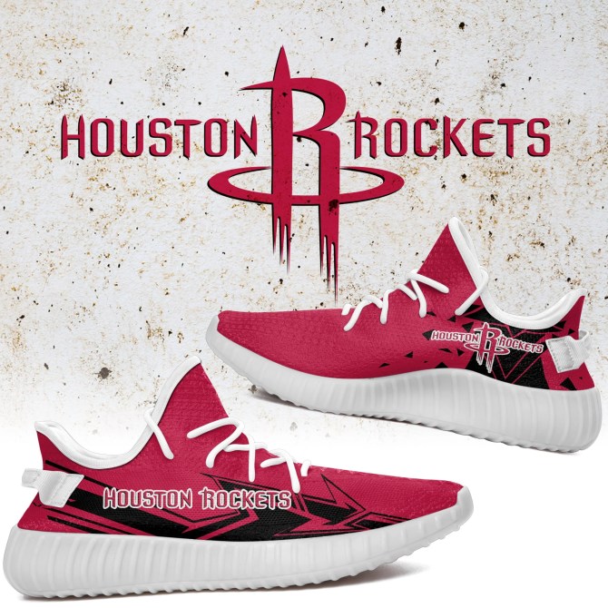 JWFancy Houston Rockets Yeezy Boost Shoes For Men And Women