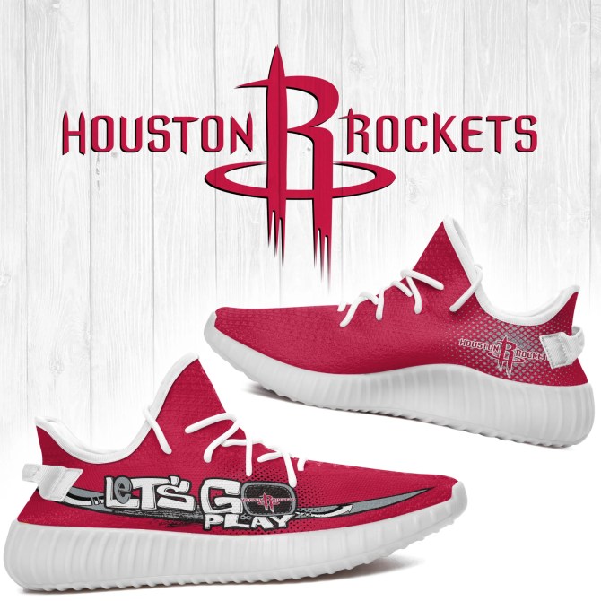 JWFancy Houston Rockets Yeezy Boost Shoes For Men And Women