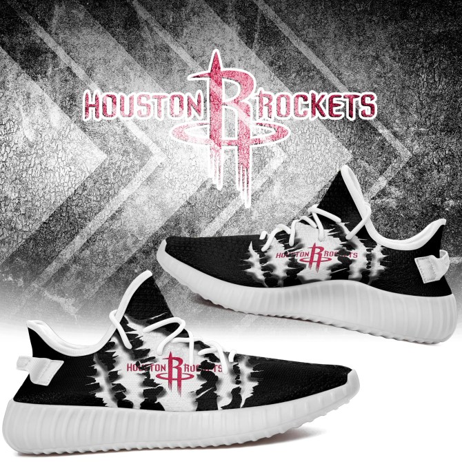 JWFancy Houston Rockets Yeezy Boost Shoes For Men And Women