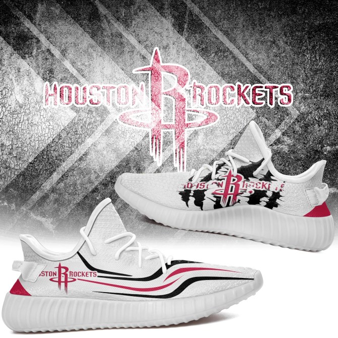 JWFancy Houston Rockets Yeezy Boost Shoes For Men And Women