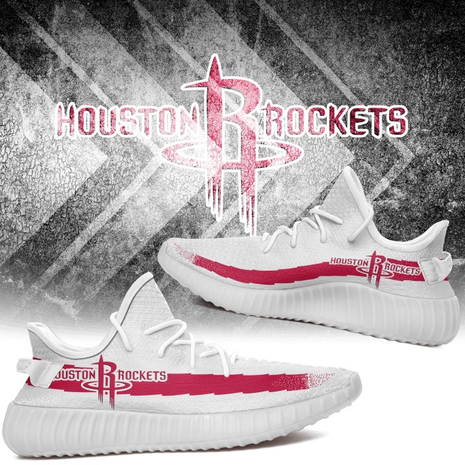 JWFancy Houston Rockets Yeezy Boost Shoes For Men And Women