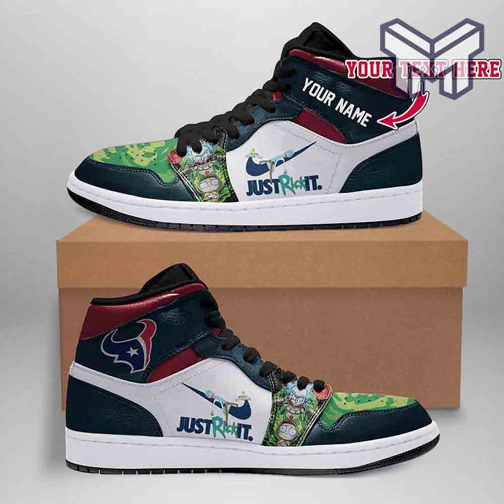 JWFancy Houston Texans AJ1 High Sneakers Shoes For Men And Women