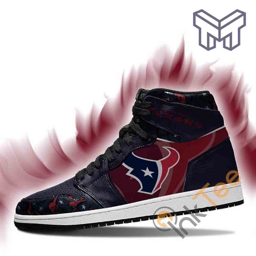 JWFancy Houston Texans AJ1 High Sneakers Shoes For Men And Women