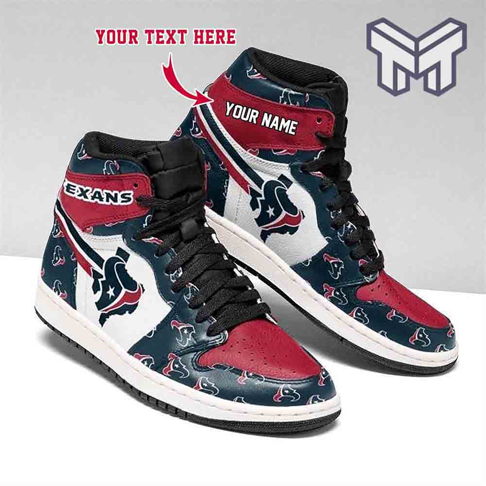JWFancy Houston Texans AJ1 High Sneakers Shoes For Men And Women