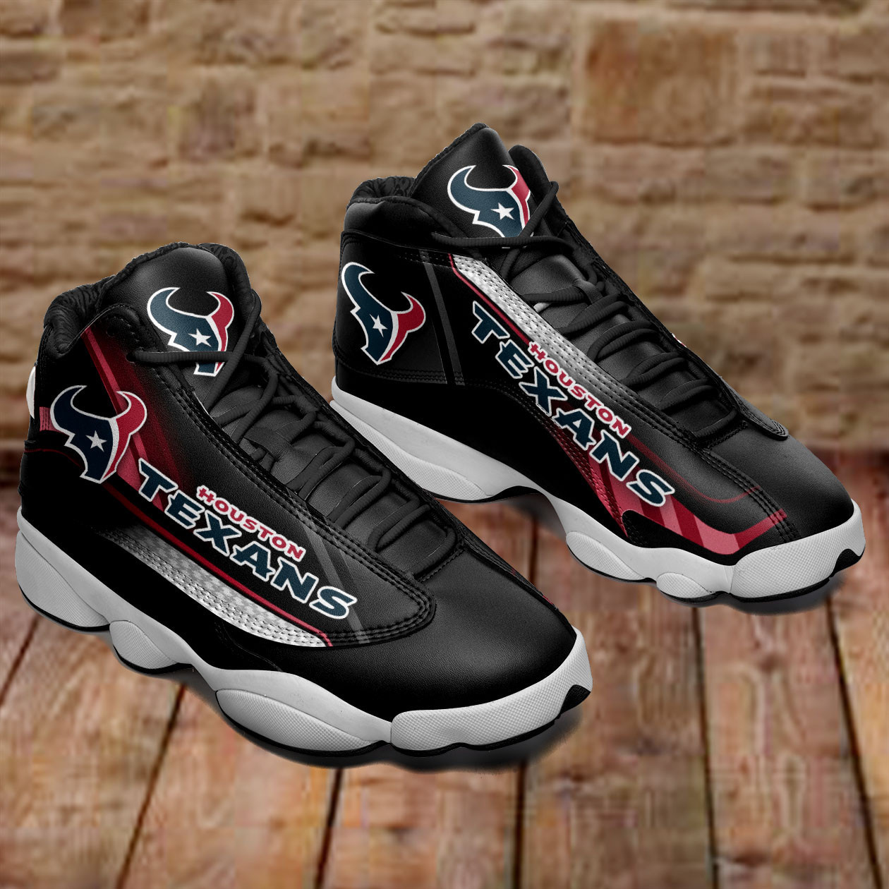 JWFancy Houston Texans NFL AJ13 Sneakers Shoes For Men And Women