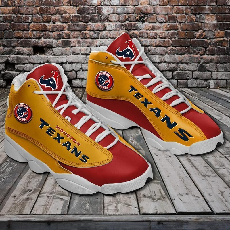 JWFancy Houston Texans NFL AJ13 Sneakers Shoes For Men And Women