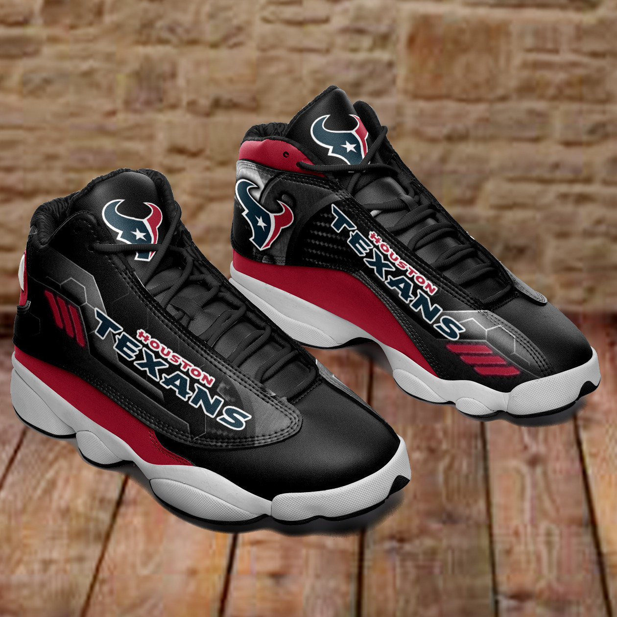 JWFancy Houston Texans NFL AJ13 Sneakers Shoes For Men And Women